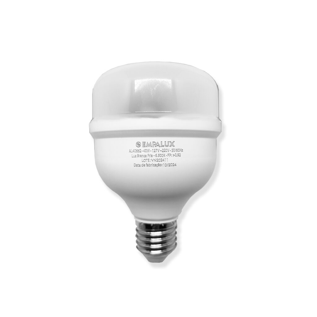 Lâmpada Bulbo LED 40W Bivolt 6.500K E27 – AL40662