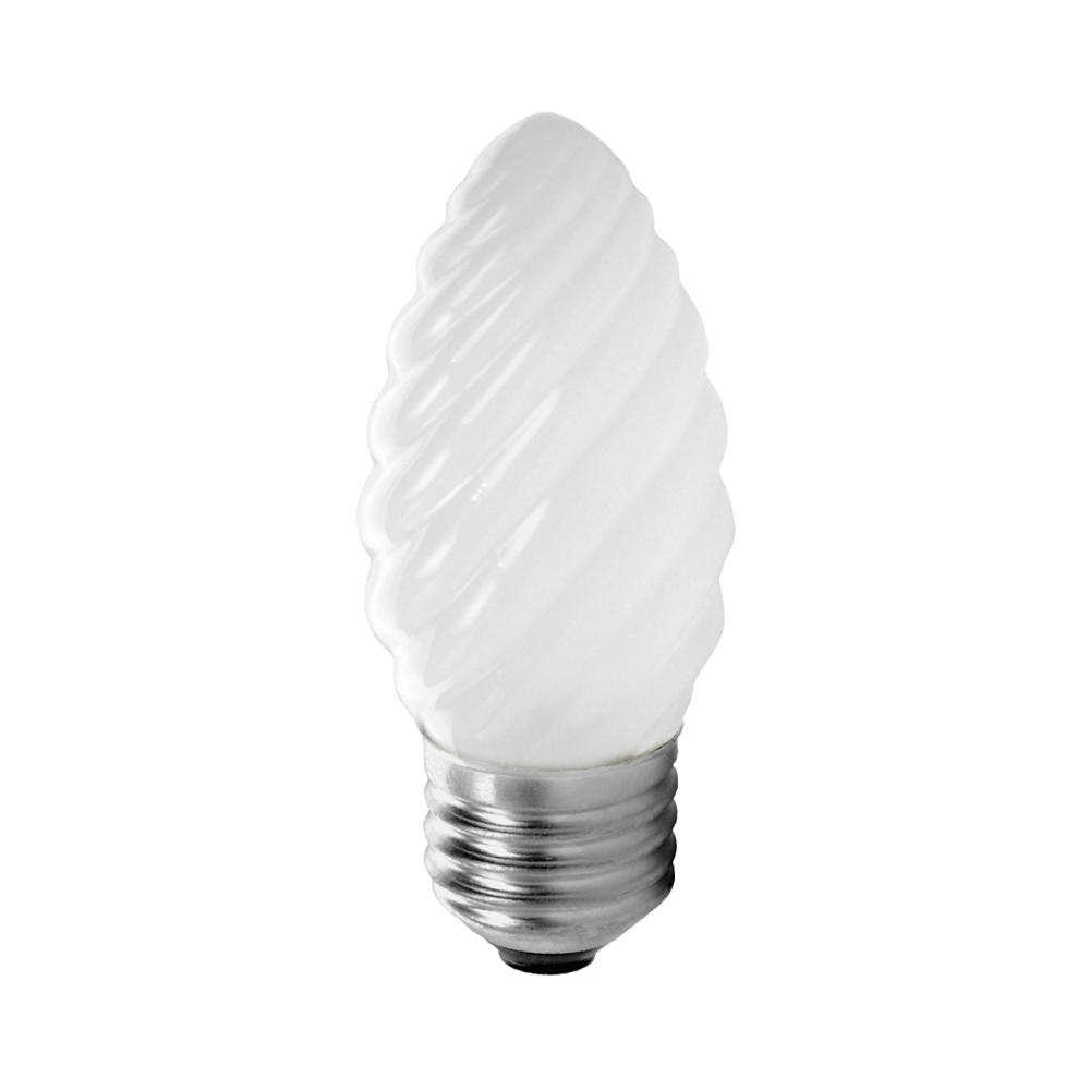 Incandescente Vela Torcida 25W 220V 2.700K E27 – IS22527 (Sílica)