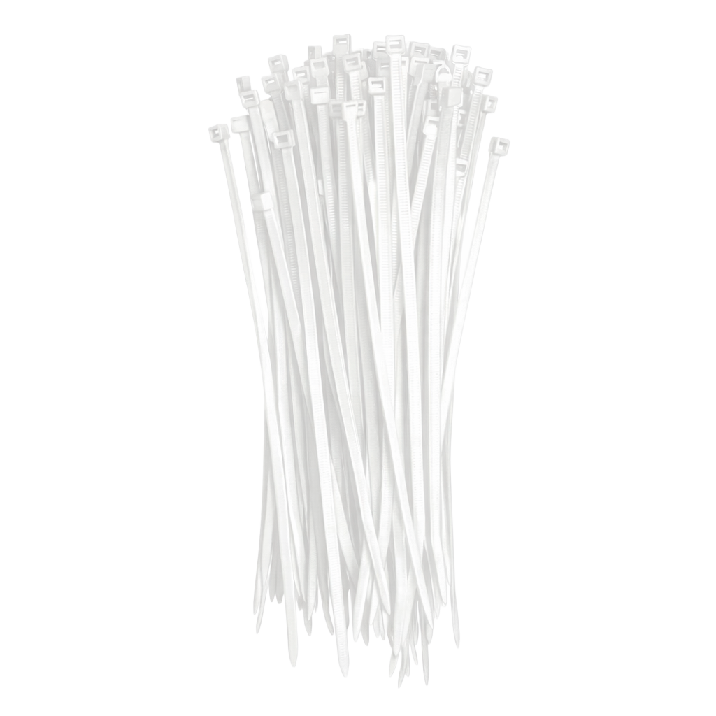 Abraçadeira de Nylon Branca 150/2,5mm – AB10292