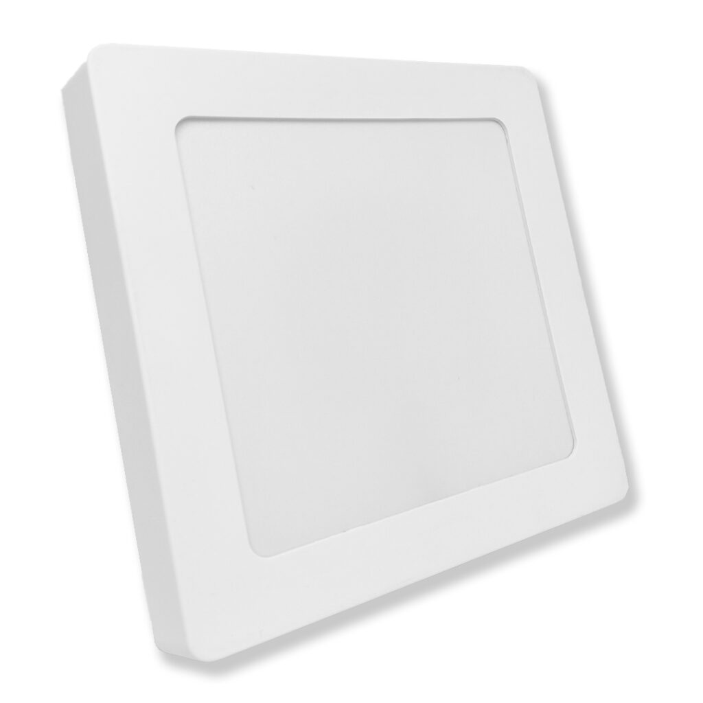 Painel LED Quadrado 12W Bivolt 3.000K Sobrepor – LD71253