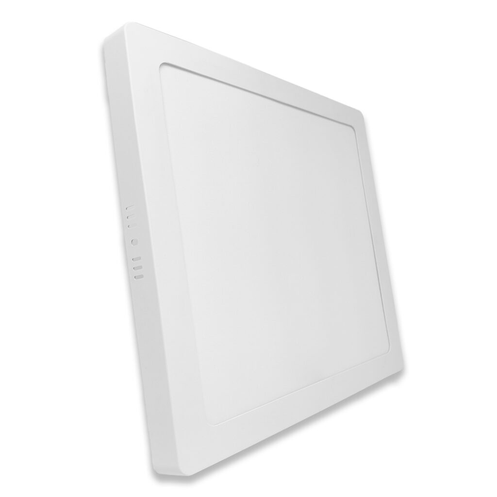 Painel LED Quadrado 24W Bivolt 3.000K Sobrepor – LD72453