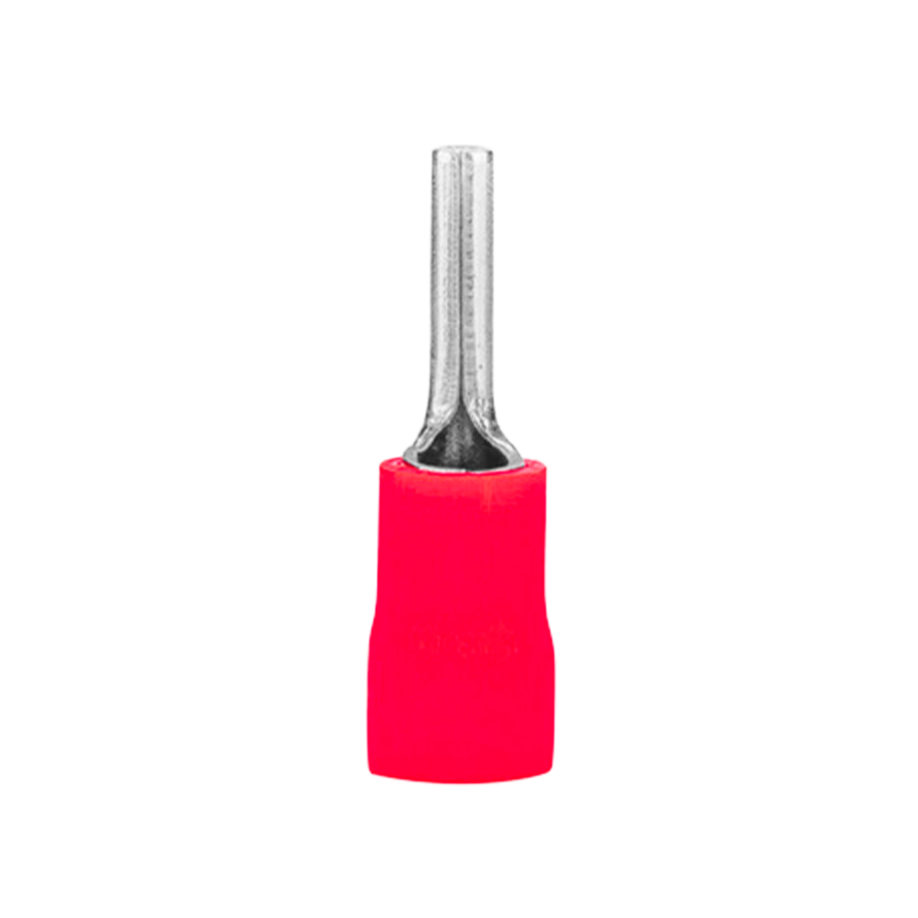 Terminal Pino Chato Pré Isolado 10mm² – CF07101